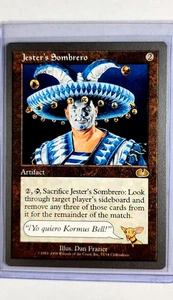 1998 MTG Magic the Gathering UGL Unglued Vintage #76 Jester's Sombrero LP - Picture 1 of 2