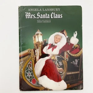 Carpeta de prensa musical Mrs Santa Claus CBS Hallmark 8 de diciembre de 1996 Lansbury Herman - Imagen 1 de 16