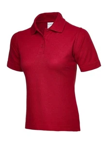Uneek - Polo Uniseks Ultra Kapas - 100% Ring Spun Combed Cotton - Merah - Saiz - Picture 1 of 1
