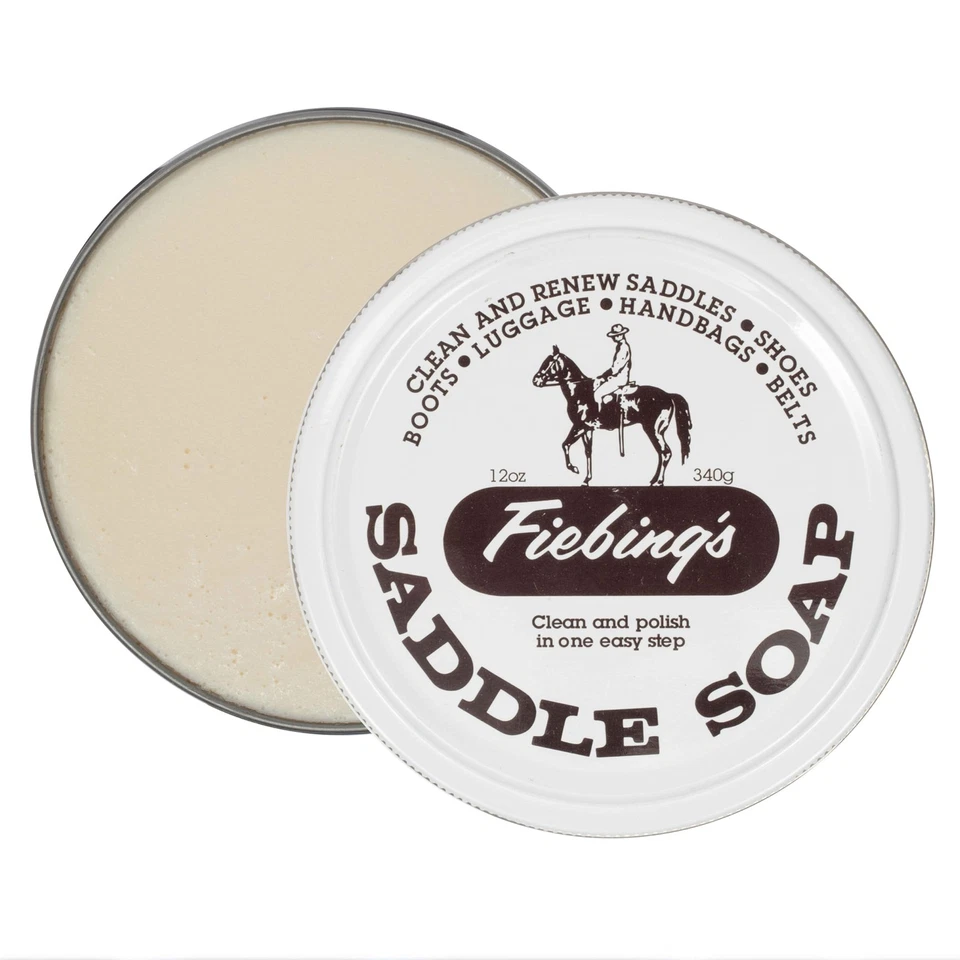 Fiebing's Saddle Soap 12 Oz White Equestrian Equipment