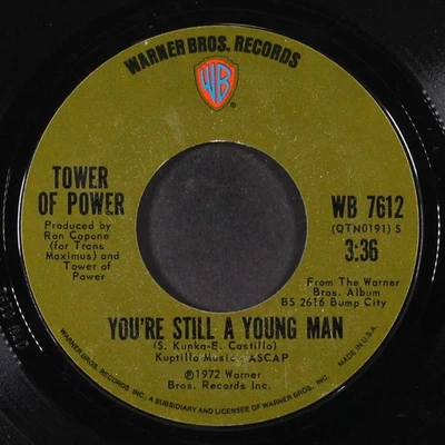TOWER OF POWER: you're still a young man / skating on thin ice WB 7" Single - Image 1 of 2