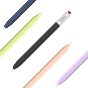 Anti-Slip Tablet Touch Feder mäppchen Silikon Stift hülle Bunt Stylus-Cover - Bild 1 von 11