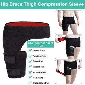 Pedimend™ Groin Compression Wrap for Hamstring, Quad, Sciatica & Hip Joint Pain - Picture 1 of 5