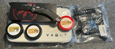 BUNDLE Microtech 137RL-1 FLDBK & WICKED IND.  & VAULT knife case & super pack - Image 1 of 4