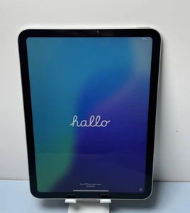 Apple iPad 10th Gen 64GB Silver A2696 - WiFi only, 100% batt health +Warranty - Picture 1 of 5