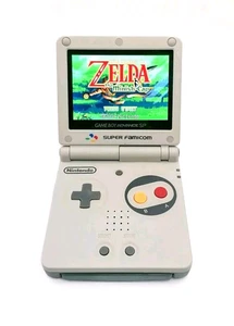 Gameboy Advance SP SNES IPS V5 Pantalla LCD AGS 101 Nintendo Gameboy 1050mAh  - Imagen 1 de 14