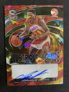 Panini Spectra Astral Prizm 2022-23/49 Dominique Wilkins #ILS-DWK Auto Salón de la fama - Imagen 1 de 2