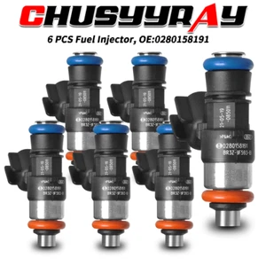 6pcs Fuel Injector For Ford Explorer F150 Mustang Transit 150 250 MKX 0280158191 - Bild 1 von 15