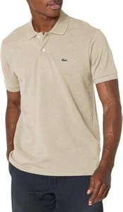 Authentic Lacoste Men's Classic Fit Polo Shirt L1264 -- New With Tags -- - Picture 1 of 13