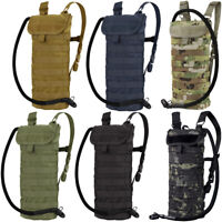 Condor 124 Tactical MOLLE PALS Modular Hydration Backpack Pack w/ 2.5L Bladder