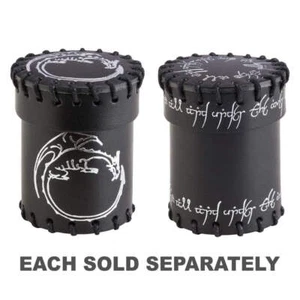 Q Workshop Black Leather Cup - Picture 1 of 5