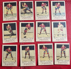 1951-52 PARKHURST🇨🇦REPRINT SET BREAK-U PICK SINGLES-HOWE,RICHARD, SAWCHUK-MINT
