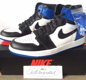 FRAGMENT x NIKE AIR JORDAN 1 Sz UK US 8 9 10 11 12 Bred 716371-040 Royal OG 2014 - Picture 1 of 12