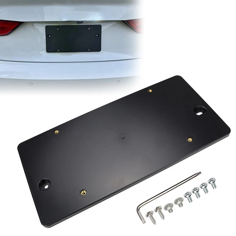Car Rear License Plate Tag Mount Bracket ABS Fit For Audi A5 S5 RS5 2008-2022 — 第 1/4 张图片