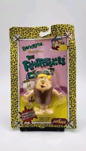 1991 Bend-Ems The Flintstones Barney New in Package Hana-Barbera JusToys Damaged - Picture 1 of 8