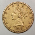 New Listing1892 S $10 Liberty Gold Eagle Item#P17920