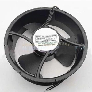 For MECHATRONICS UF25HC23 BTH AC 230V 95/125W 254X107MM Cooling Fan 2-Wire - Photo 1/2