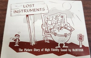 MINILIBRO MCINTOSH "LOST INSTRUMENTS" HI-FI SOUND STORY - ORIGINAL - Imagen 1 de 1
