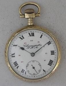 La Reine des Montres Besancon Chronometre P.F.A. 130-Years-Old Watch Serviced - Picture 1 of 5