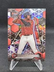 2023 Bowman's Best Deyvison De Los Santos Top Prospects Refraktor - Diamondbacks - Bild 1 von 2