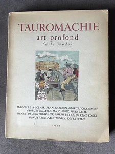 TAUROMACHIE. ART PROFOND (Arte Jondo). First Edition. Numbered. - Picture 1 of 8