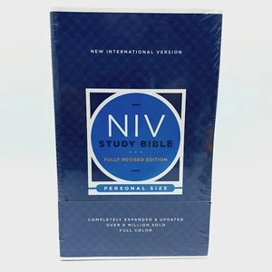 NIV Study Bible Fully Revised Edition International Version Zondervan Sealed - Picture 1 of 6