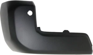Rear Bumper End Cap Black DRIVER SIDE For Toyota Tacoma 2016-2022 w/IPAS Hole - Picture 1 of 5