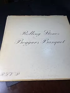 The Rolling Stones Beggars Banquet R.S.V.P. LP Record London Records PL 539 1968 - Picture 1 of 24