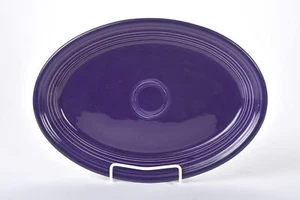 Fiesta Fiestaware Homer Laughlin HLC 11" Serving Platter in Retired Plum {EX} - Picture 1 of 4