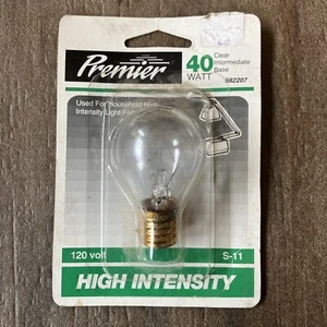 Premier HI-INTENSITY LIGHT BULB 40W S11 INTERMEDIATE BASE 682207 - Picture 1 of 5