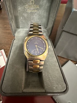 Reloj OMEGA Seamaster Polaris 2540B SS/18K Oro Dos Tonos Hombre Juego Completo ¡Envío Ahora! Foto 1 de 4