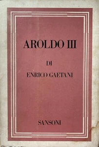 ENRICO GAETANI AROLDO III SANSONI 1973 - Foto 1 di 5