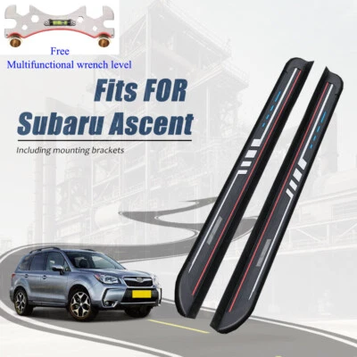 2 piezas peldaños laterales para Subaru Ascent WM 2019-2025 estribo Nerf Bar pedal Foto 1 de 4