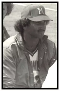 Cartolina Baseball Ed Rodriguez (1978) Milwaukee Brewers Vintage Rd7 - Foto 1 di 2