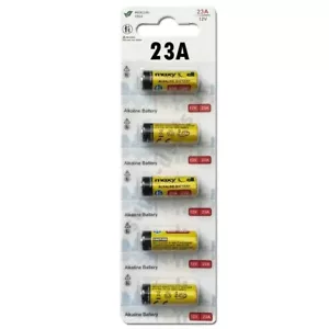 5 x Super Alkaline 23AE A23 LRV08 MN21 12V Alkaline Sicherheitsbatterien - Bild 1 von 2