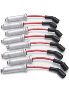 Edelbrock Spark Plug Wire Set Max-Fire Spiral Core 8.5 mm Red Factory S (22715) - Picture 1 of 12