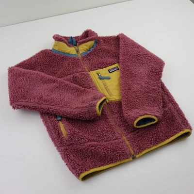 De Colección Patagonia Retro-X Cárdigan Pila Profunda Chaqueta Polar Niños S 7/8 Juventud Púrpura Foto 1 de 4