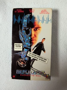 Replikator Cloned to Kill VHS Tape 1994 RARE PROMOTIONAL SCREENER - Picture 1 of 6