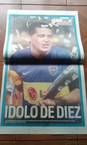 BOCA JUNIORS - RIQUELME 海报 2011 年 ARGETINA — 第 1/1 张图片