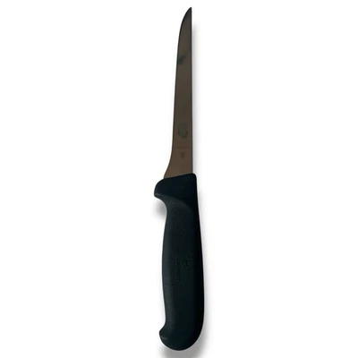 Cuchillo Deshuesador Victorinox Negro Hoja Flexible 5" Mango Fibrox - 5.6413.15 Foto 1 de 4