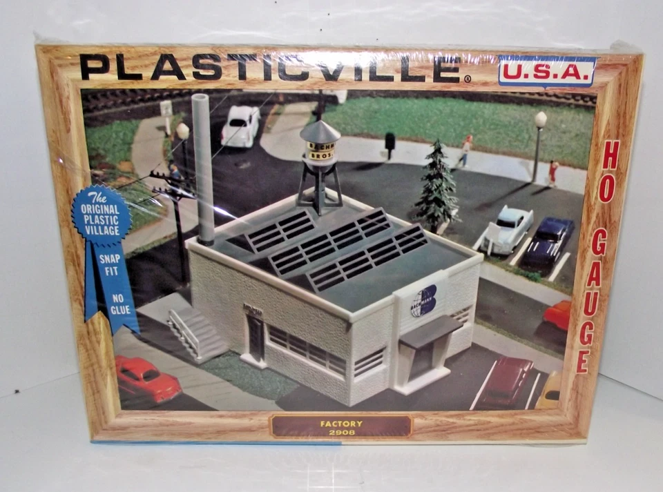 Vintage Plasticville Factory #  2908 HO Gauge  Snap Fit Sealed New - Image 1 of 4