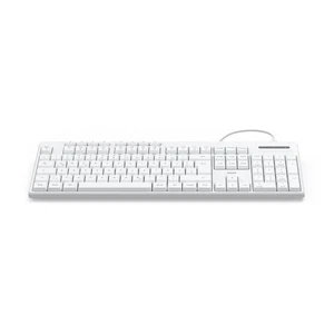 Hama CK-200 Wired Keyboard (USB Keyboard, Ergonomic Typing Feel, Quiet Keys, Rem - Picture 1 of 10