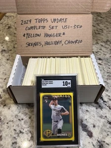 2024 TOPPS Update 350 CARD YELLOW PARALLEL SET US1-US350🔥SGC 10 Skenes Included - Picture 1 of 6