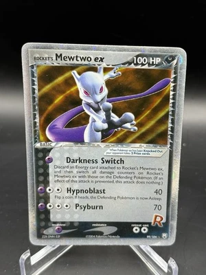 Rocket's Mewtwo ex 99/109 Team Rocket Returns Holo - Pokémon - Image 1 of 4