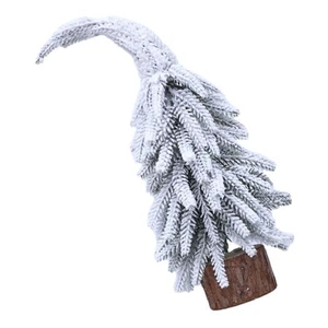  Adornos de árbol de Navidad pinos artificiales pequeños para manualidades pequeños falsos - Imagen 1 de 12
