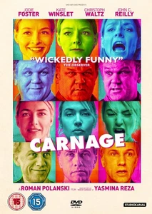 Carnage (DVD) Jodie Foster Kate Winslet Christoph Waltz (UK IMPORT) - Picture 1 of 2
