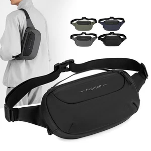 Pack Chest Bag Fashion Shoulder Crossbody Bag High Quality Men Waist Bag Male - Picture 1 of 12