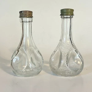 Set of 2 Vtg Virgina Dare Instant-Aid Bottles Lemon-Lime & Grape-Punch w/ Lids - Picture 1 of 8