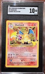 Colección clásica de Charizard de celebraciones de Pokémon 2021 6557158 SGC 10 - Imagen 1 de 2