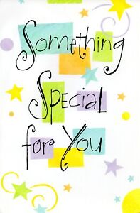Nice GIFT CARD MONEY HOLDER, "Something Special" by American Greetings +Envelope